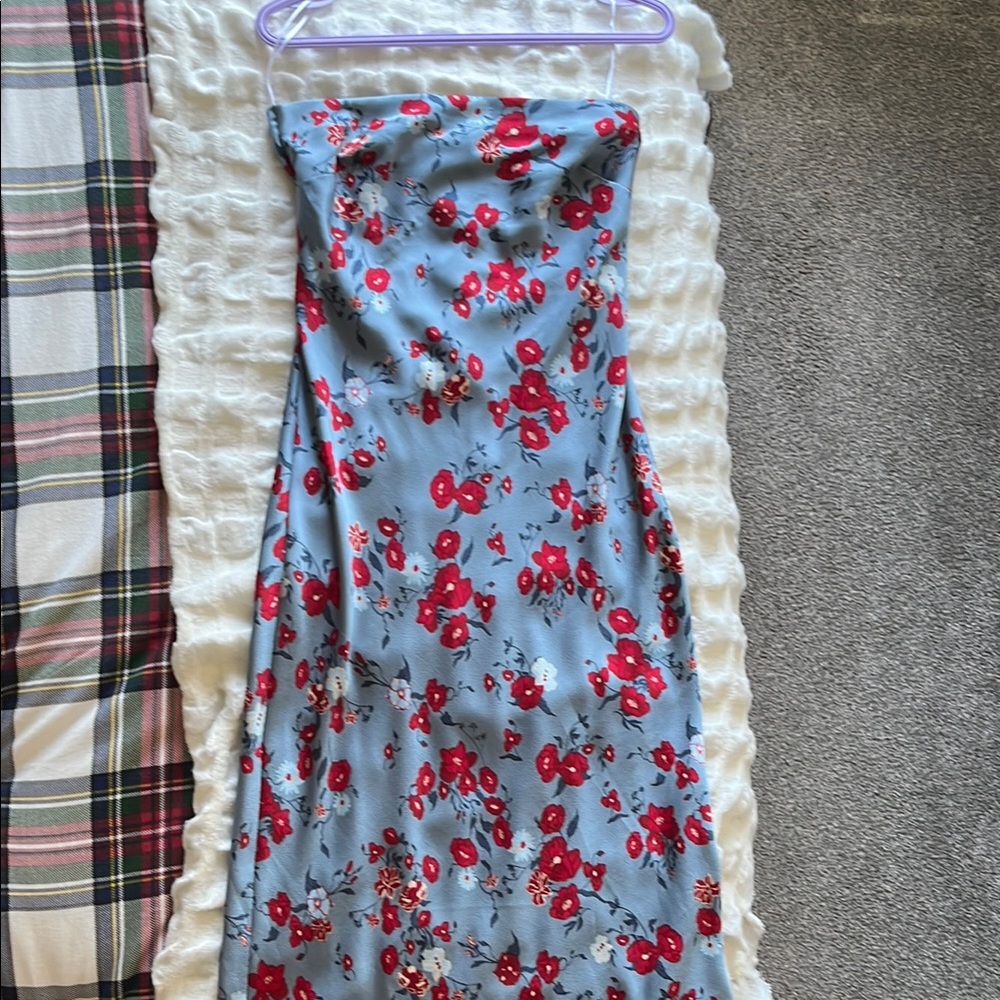 Park & Fifth Red Floral Dress